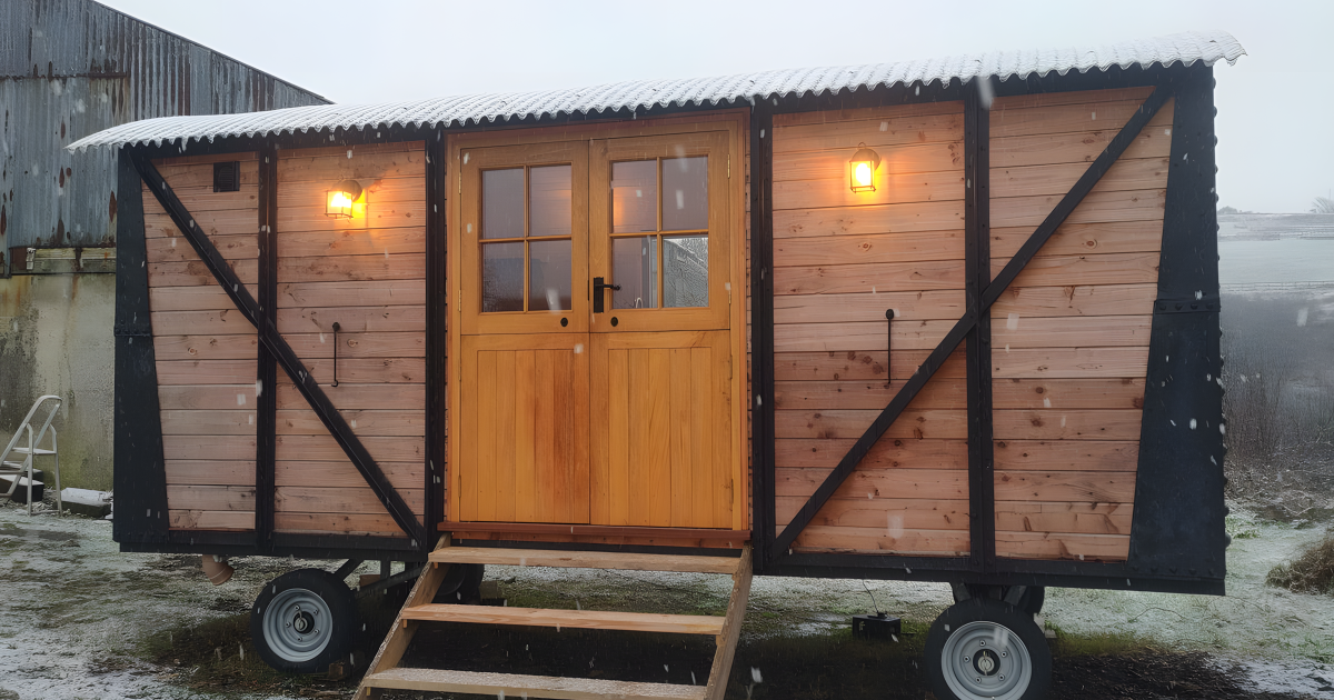 1940s railroad car transformed into one-of-a-kind tiny house