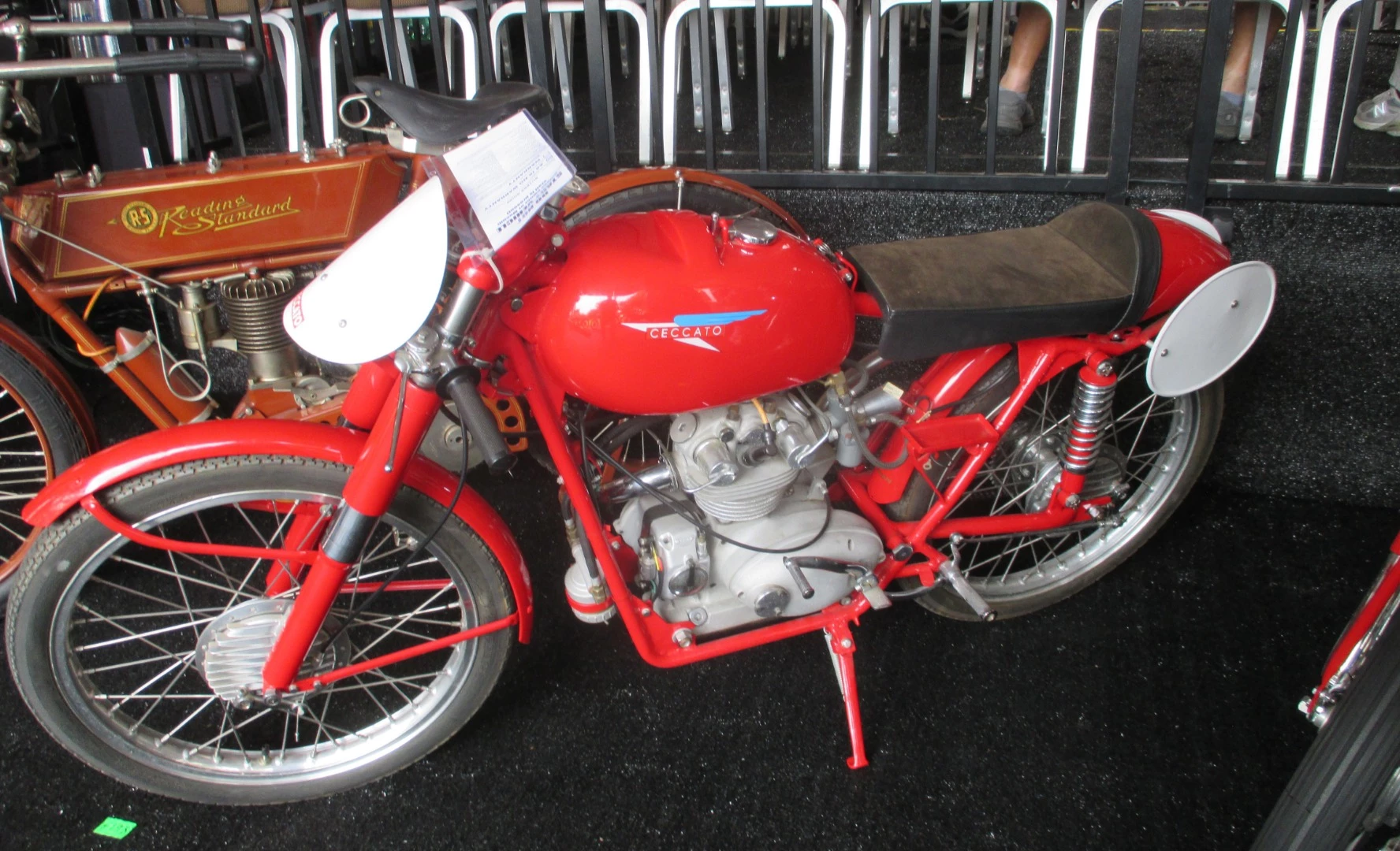 1955 Ceccato Grand Prix Single Cam | Price: $41,800 | Estimate: $35,000 - $45,000 | Auctioneer: Mecum | Lot F198 | Auction Description
