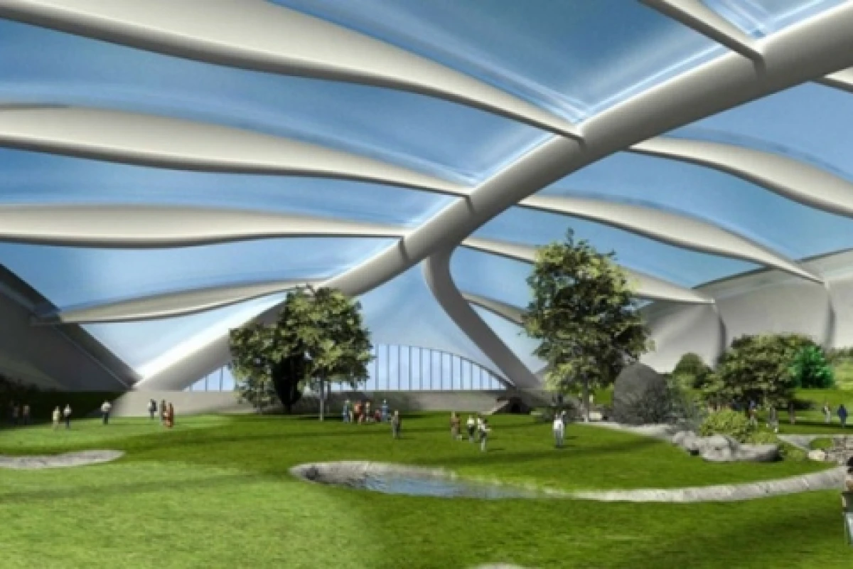 Plans for the world's largest indoor golf facilityImage: www.indoorgolfarena.eu