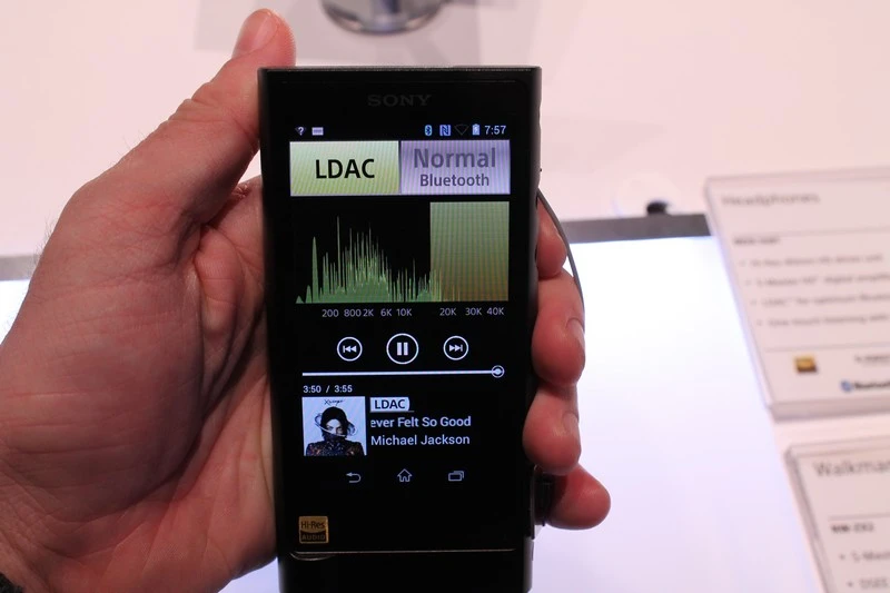 Sony technology purports to "upsample" the quality of non-high resolution audio