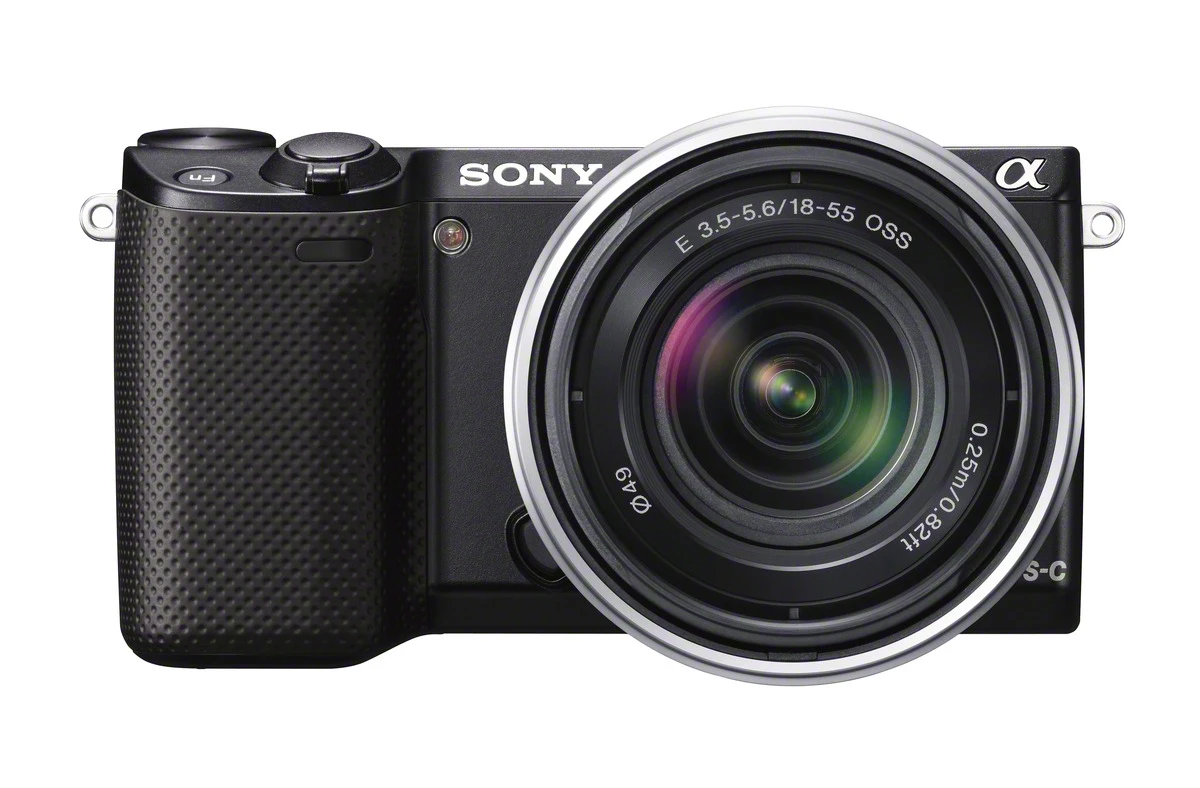 The Sony NEX-5R uses a BIONZ image processor for clean low light images, and has an ISO range of 100-25600
