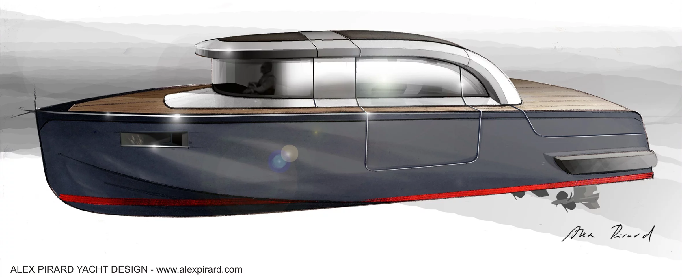 The Oronero concept drawing