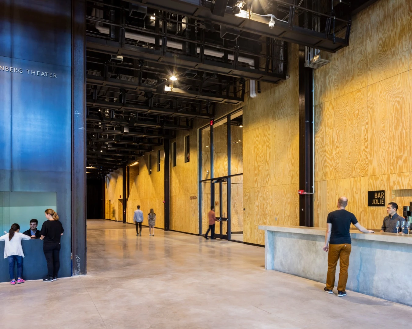 The site for St. Ann's Warehouse, Fulton Ferry Landing, is on the National Register of Historic Places and has been a New York State Parks, Recreation, and Historic Preservation property for nearly 40 years