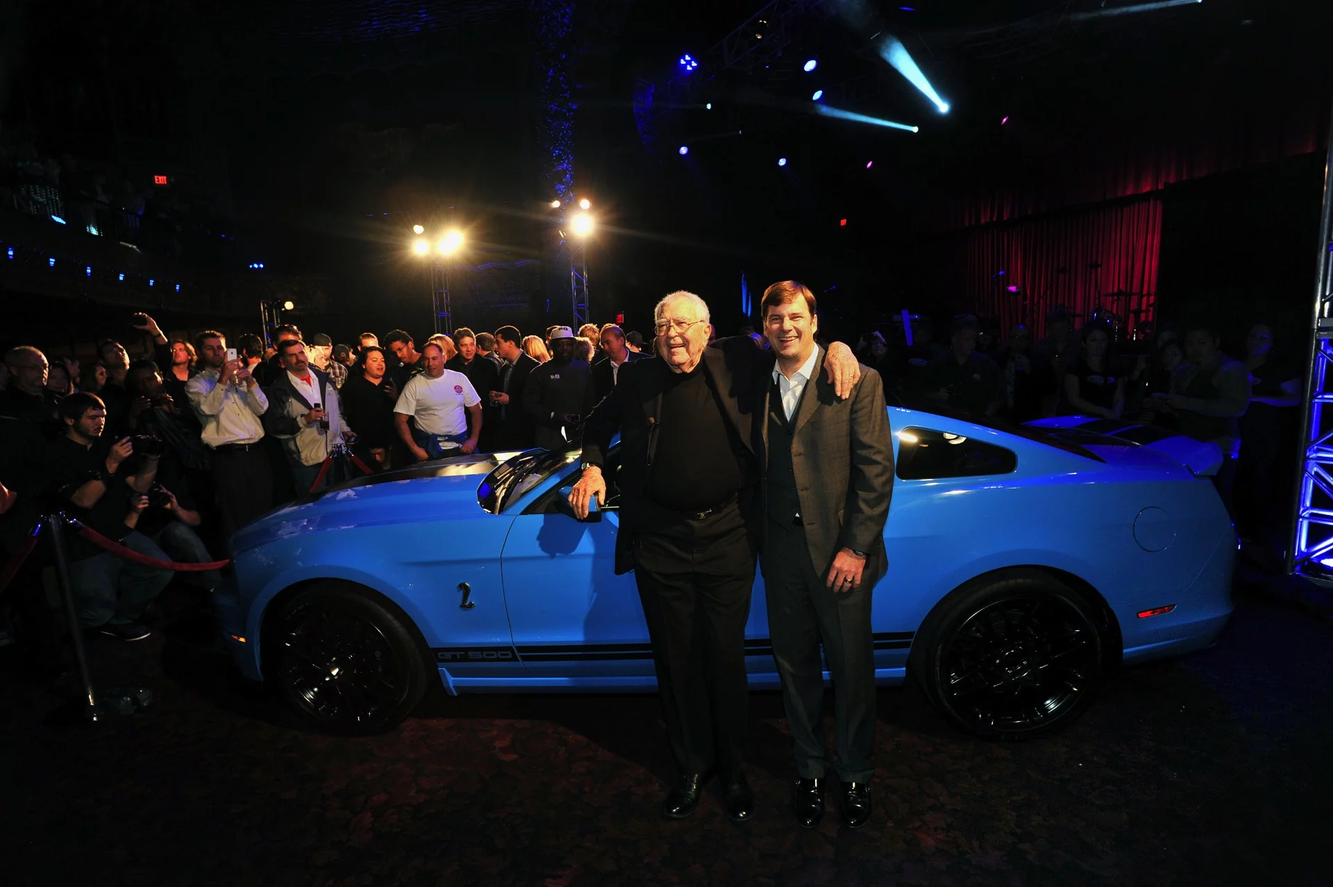 The 2013 Ford Shelby GT500 at the LA Auto Show