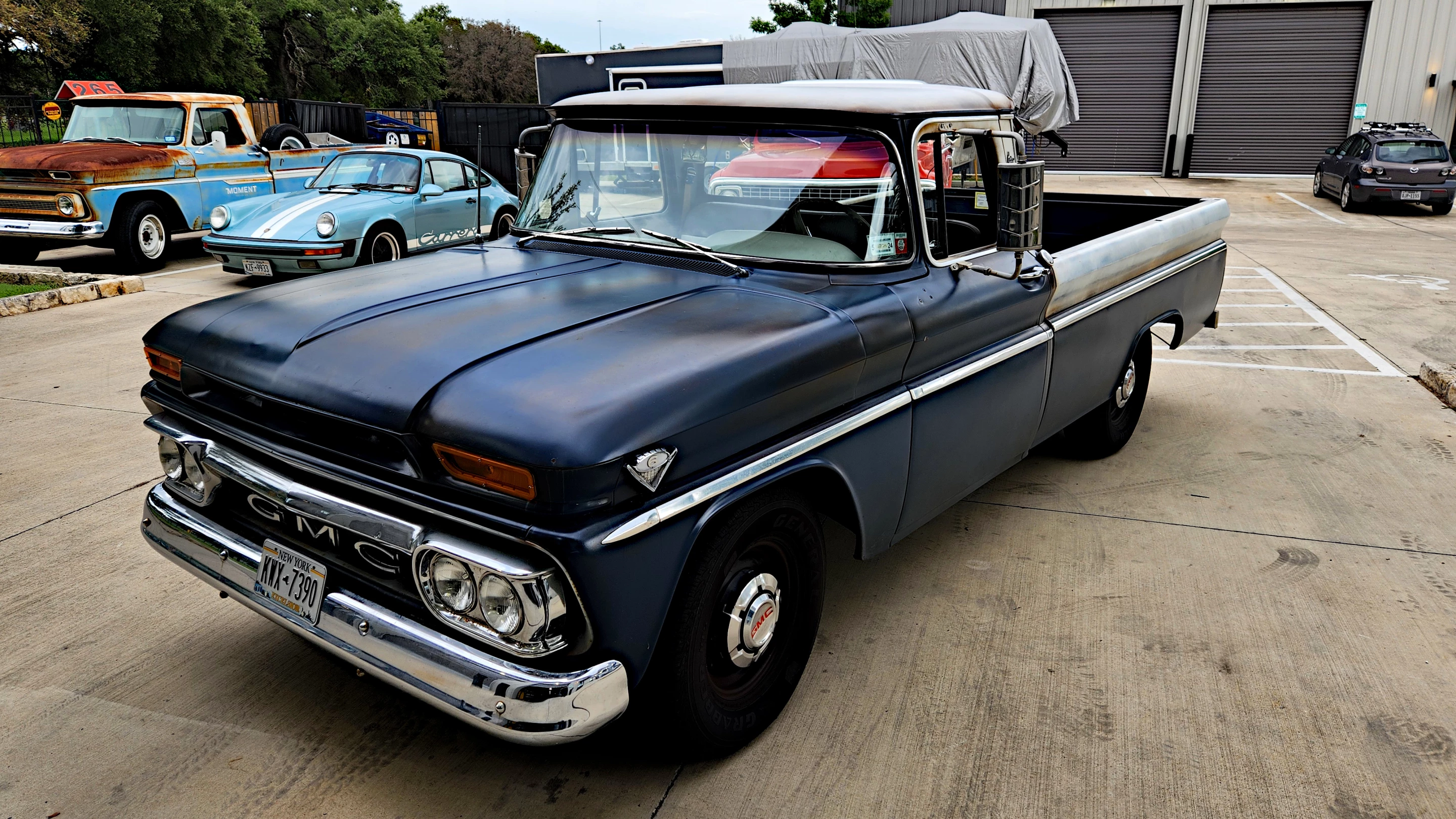 This custom GMC C Series pickup is a beautiful example of restomod design