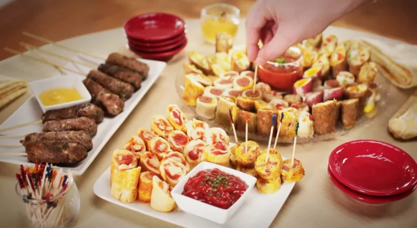 Rollie foresees the Eggmaster Cooking System being used to create simple party food