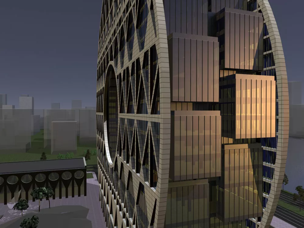 Artist's rendering of the GDPE project