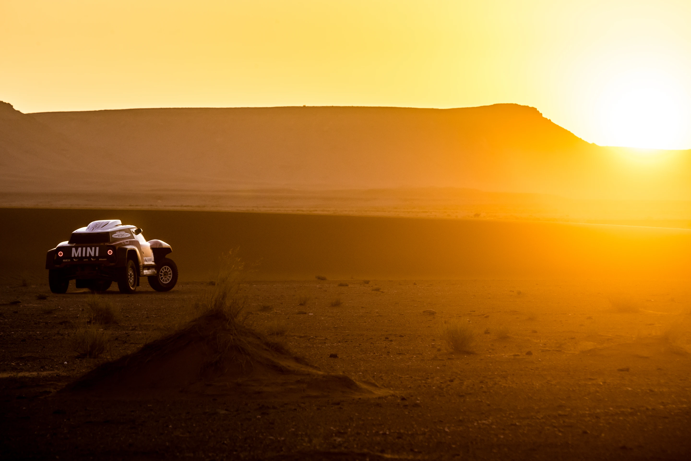 The JCW Buggy has been put through months of testing and has performed well, according to Mini/X-raid