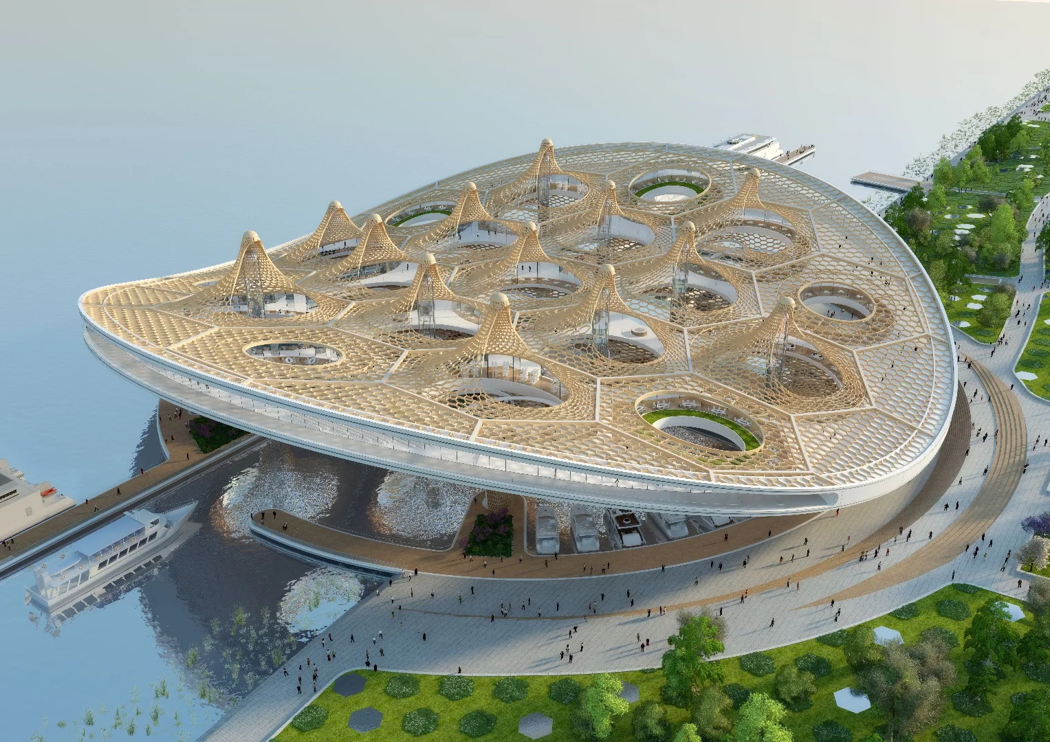 The ferry terminal is dubbed Yeoui-Naru