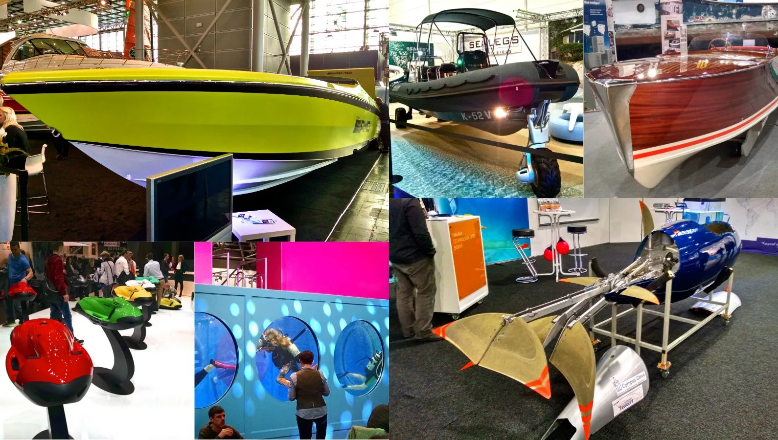 Gizmag tours Boot Düsseldorf 2015