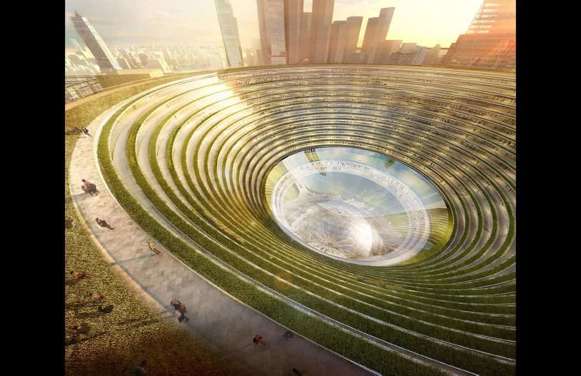 Skylight park at Penn Station by SOM Design (Image: SOM Design)