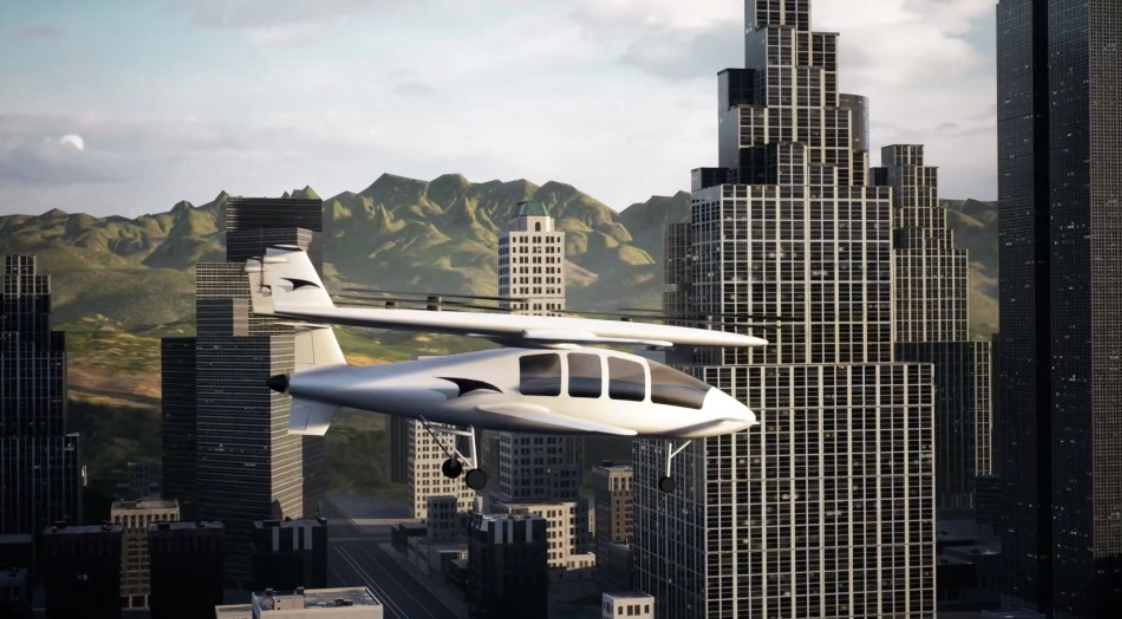 リフト車両は、旅の開始時と終了時にクルーズ車両の上部に取り付けられ、その後、運行の合間に充電するためにパッドに戻ります。