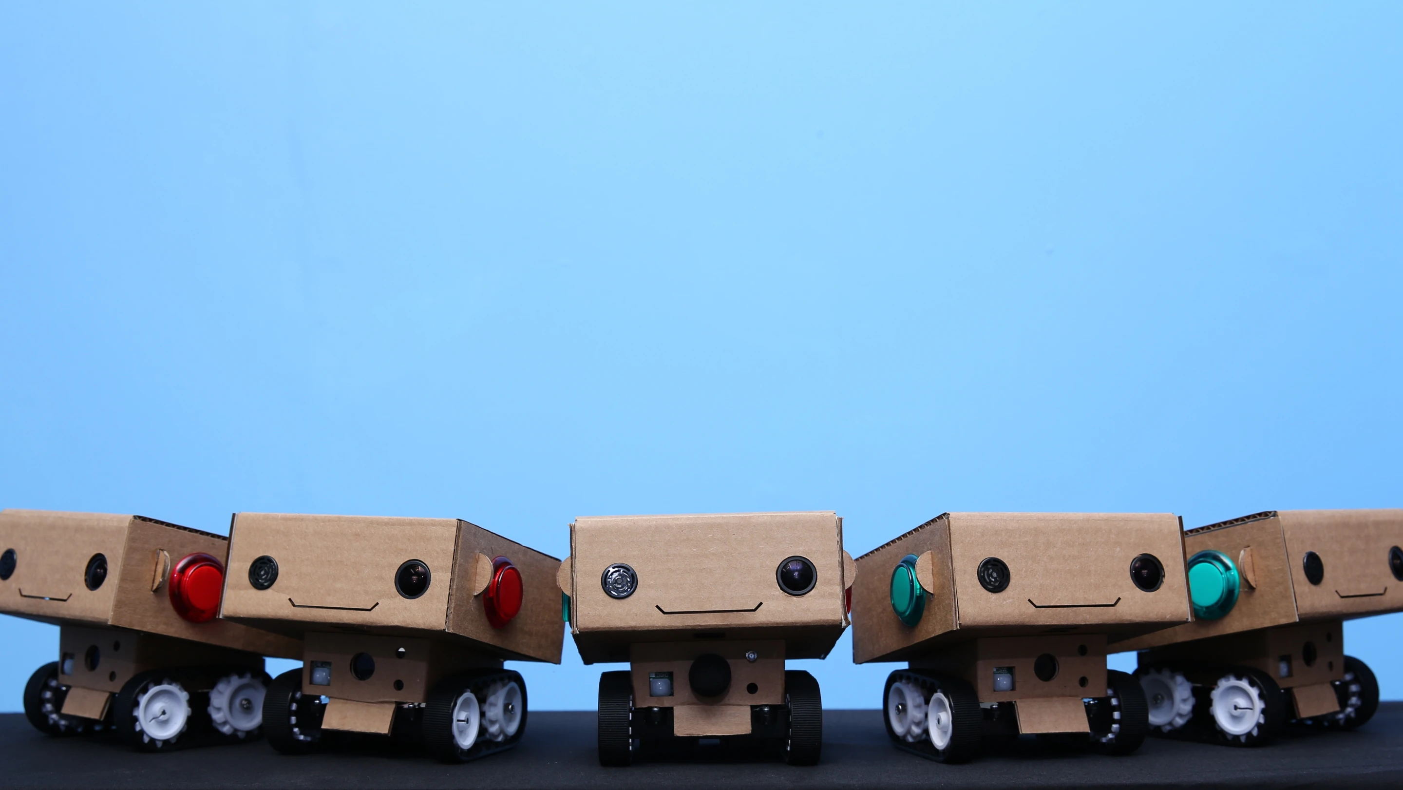 Blabdroids are designed as hackable, social robot companions