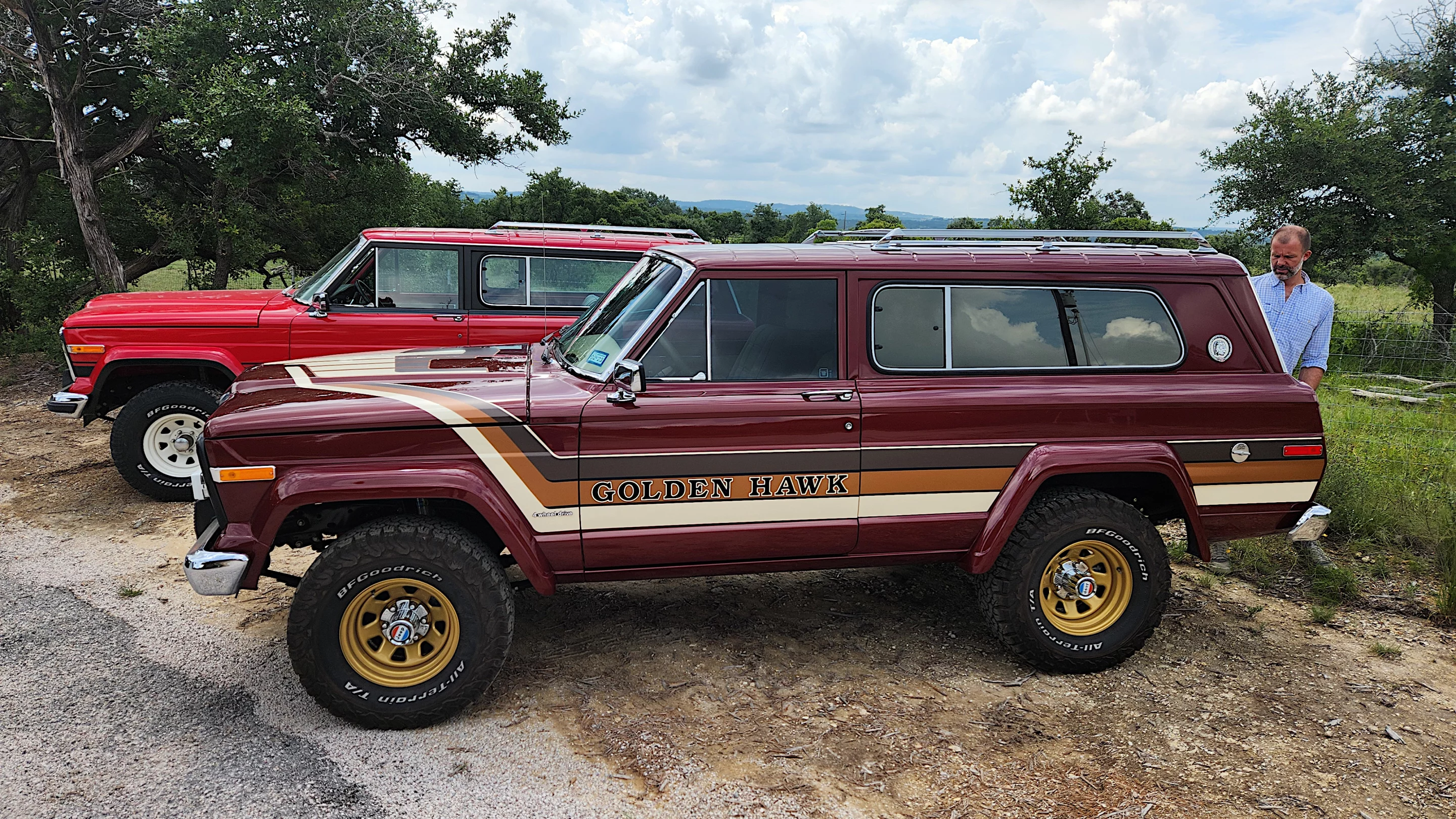 This JeepHeritage Golden Hawk is complete and ready for delivery