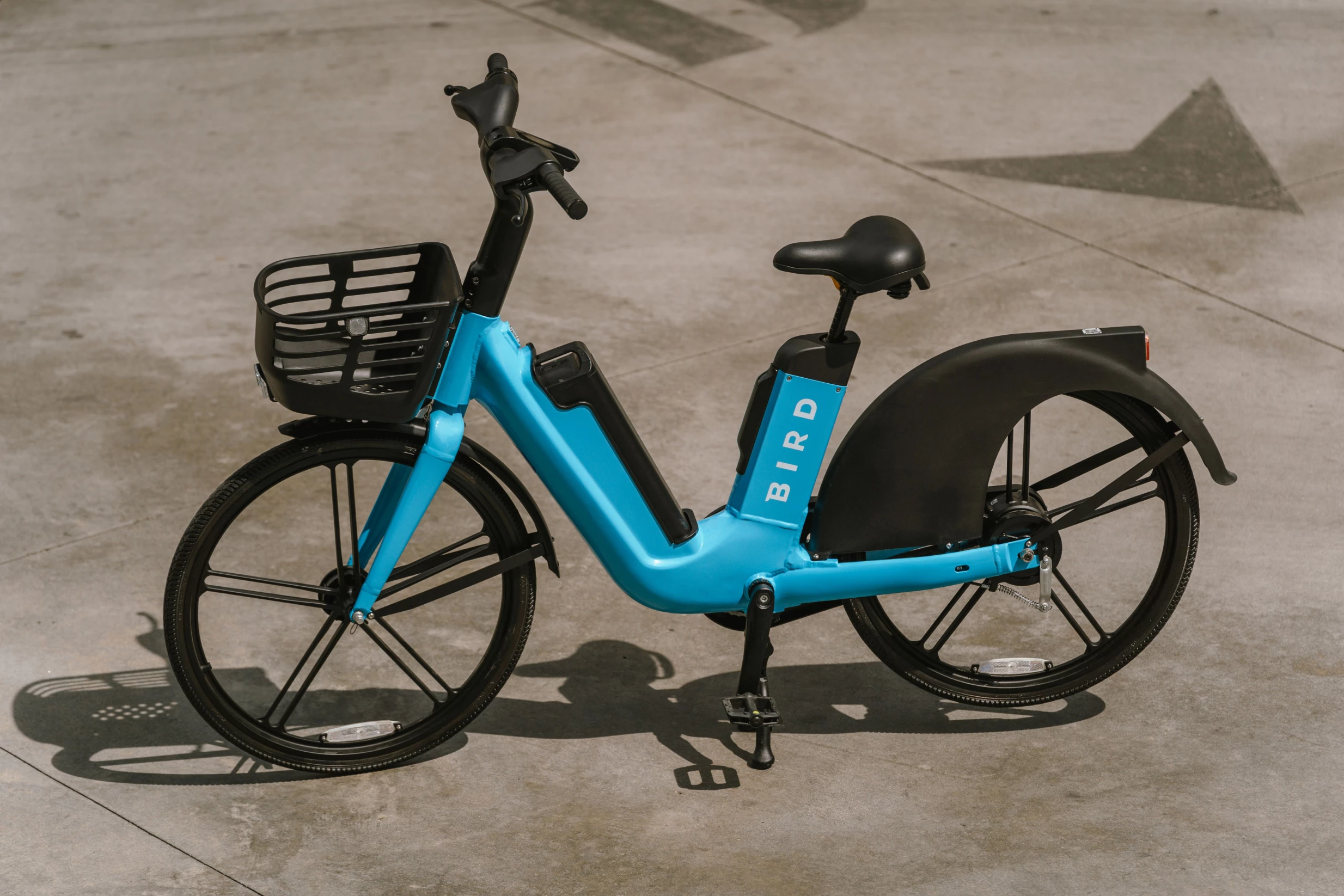 The Bird Bike features a 75-lb step-through frame for easier mount and dismount