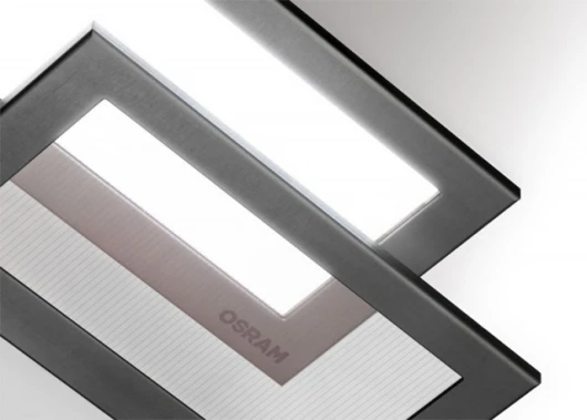 OSRAM's Transparent white OLED tile