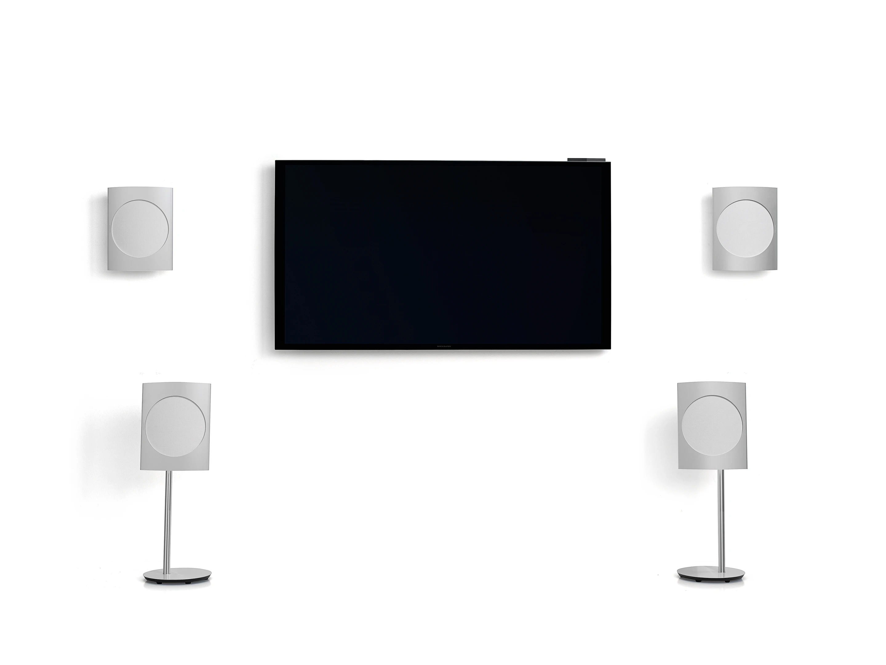 The BeoVision Avant support wireless connection to its latest Immaculate Wireless Sound speakers