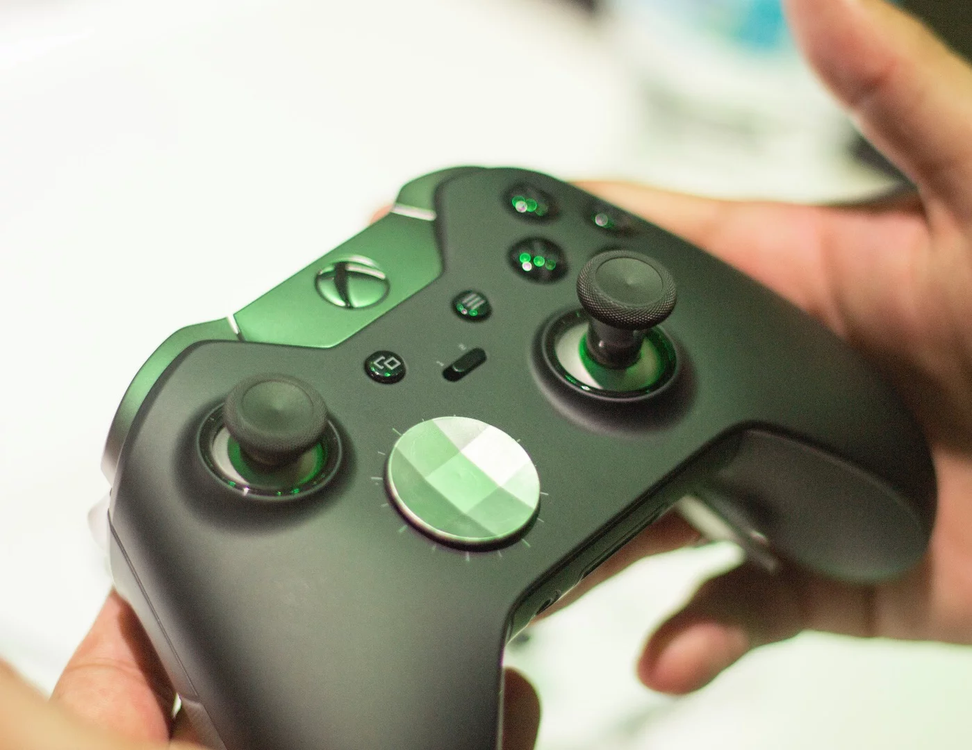 The Elite controller is a high-end variant on the (already terrific) Xbox One gamepad