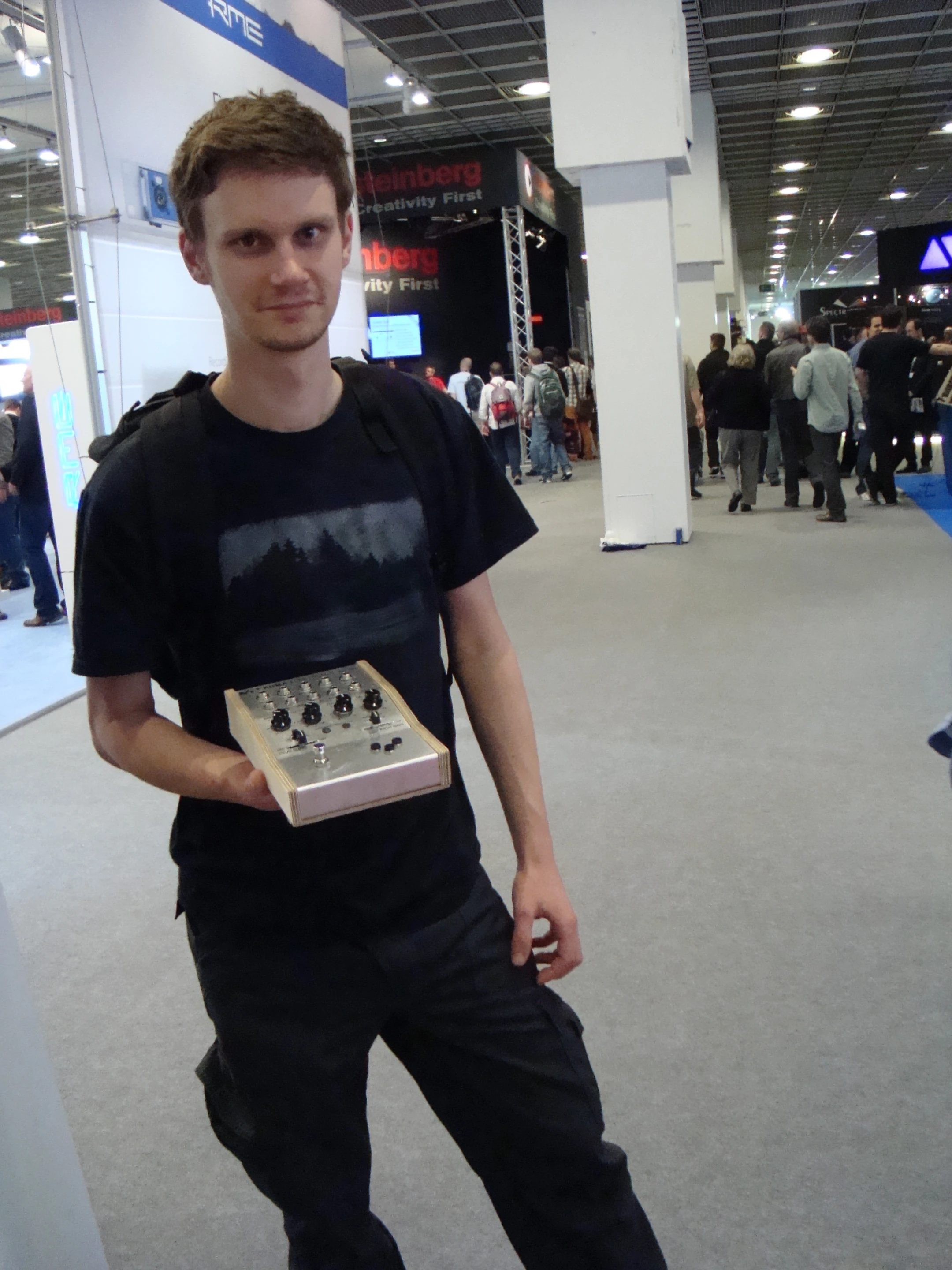 KOMA showed off its prototype BD101 at Frankfurt's Musikmesse recently