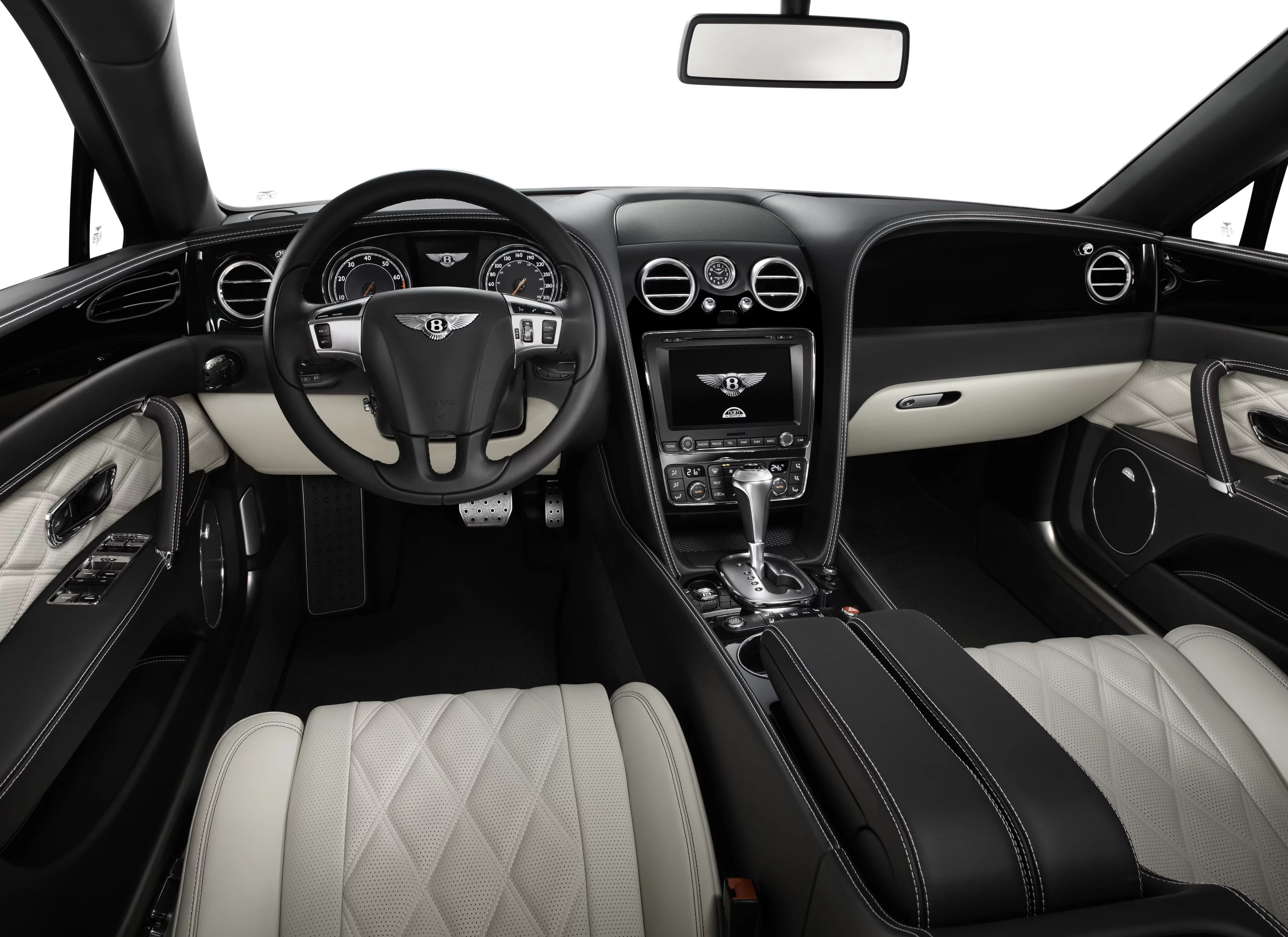 Inside the Bentley Flying Spur V8