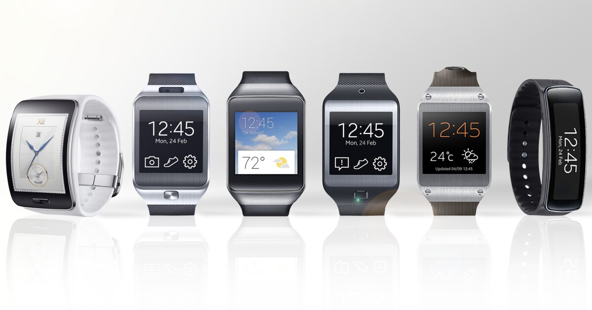 Comparing the six Samsung Gear smartwatches
