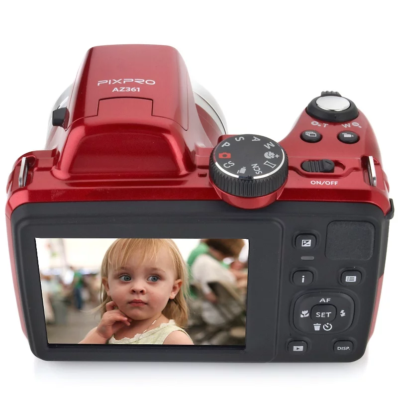 The new PIXPRO camera has a 3-inch 460,000-dot LCD display panel to the rear, a DSLR-like PASM mode dial, and includes a host of creativity options