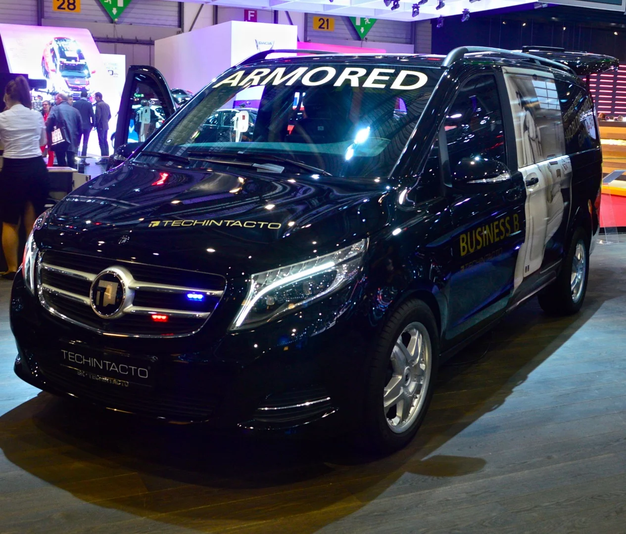 Techintacto B6 armored van