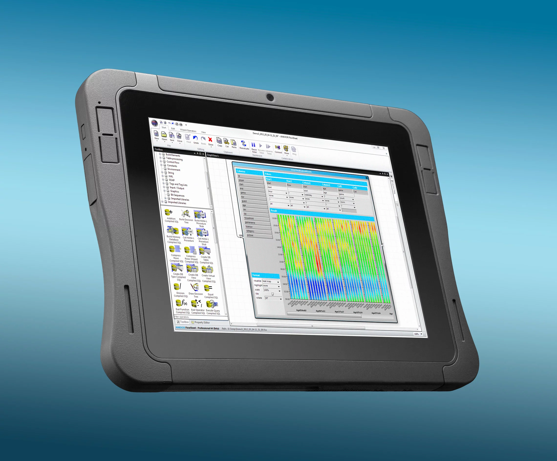 There are four user programmable application buttons available on the front, sports USB 2.0/3.0 and mini-HDMI ports, and features four front-facing speakers