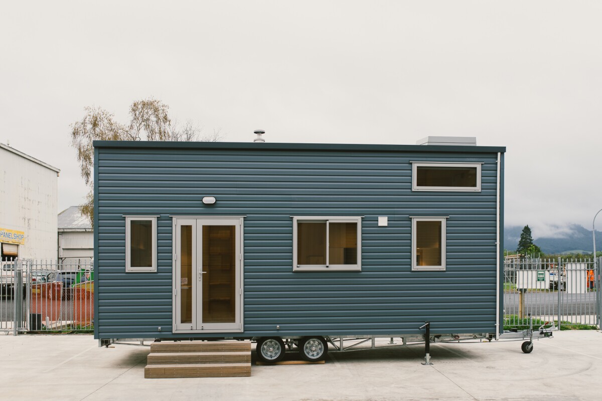 Sonnenschein Tiny House maximizes storage space Sonnenschein Tiny House maximizes storage space