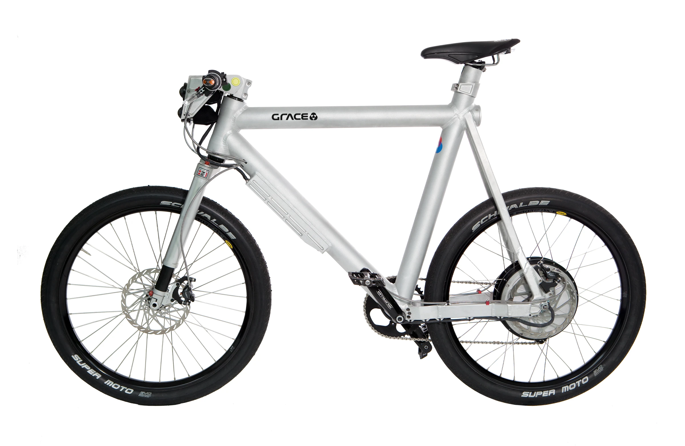 GRACE incorporates Formula 1 and jet technology in a street legal e-bike