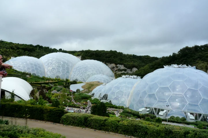 Eden Project impressive Biomes(Image by COMAS)