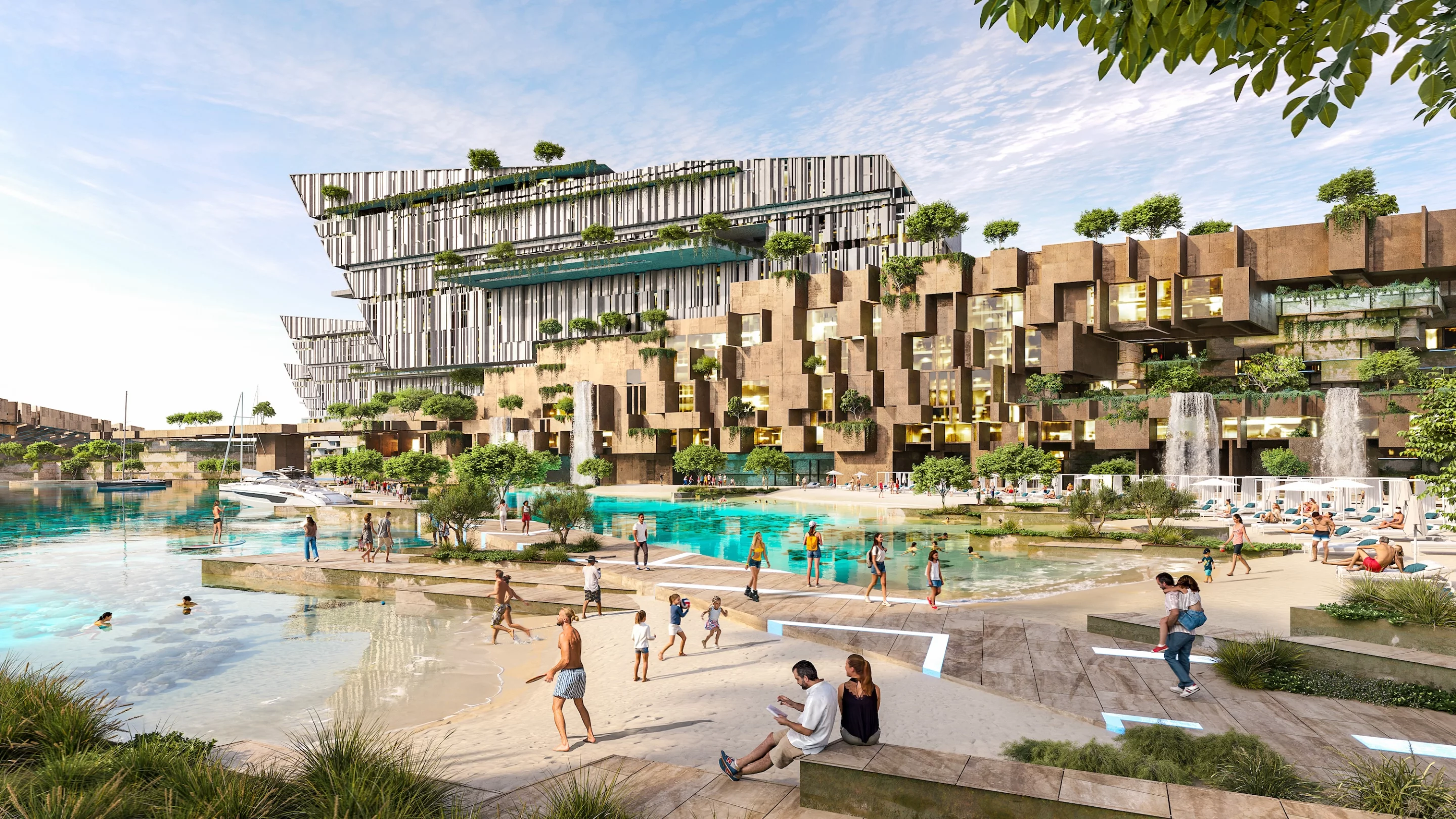 Jaumur will include beach areas and water-based activities