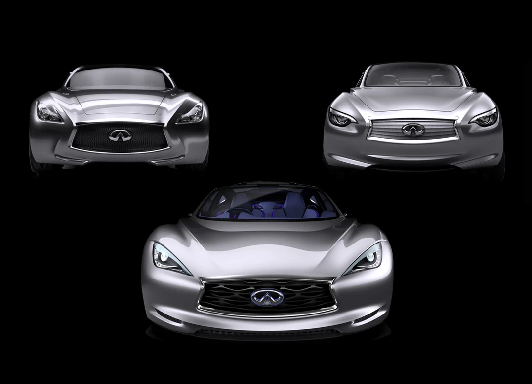 The Infiniti range-extended electric Emerg-E sports car