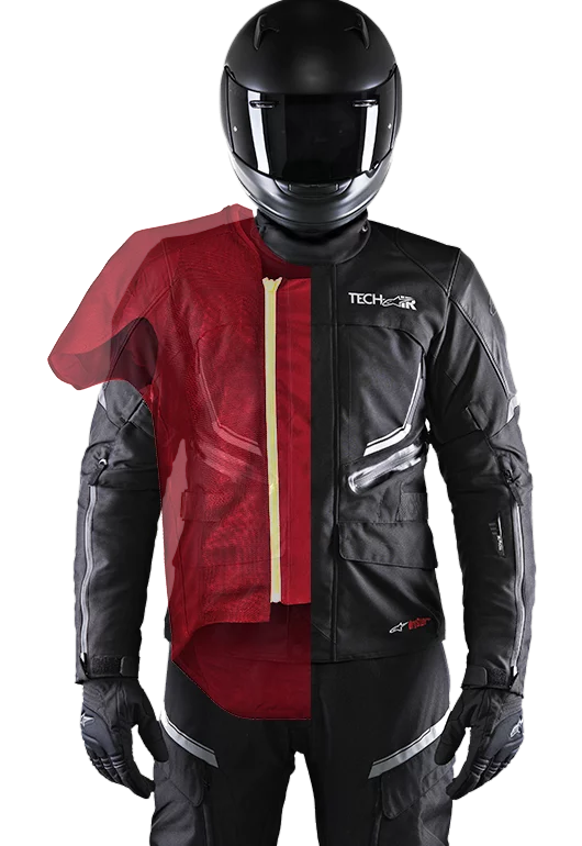 Alpinestars Tech-Air street airbag system will equip a new line of BMW Motorrad jackets