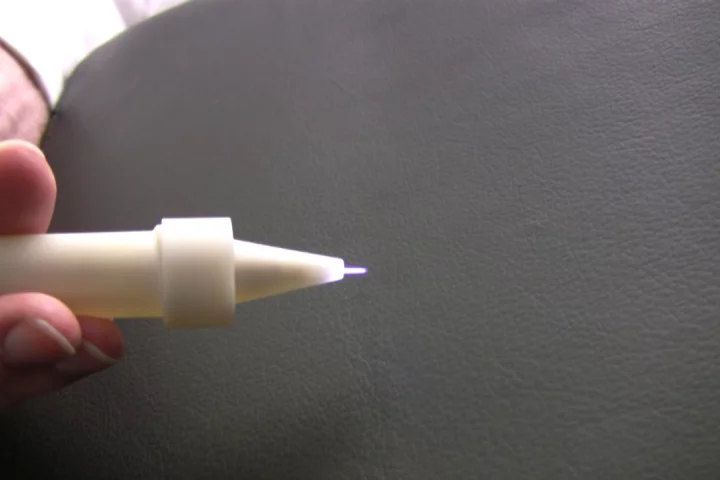 The new plasma "brush" could revolutionize cavity repair