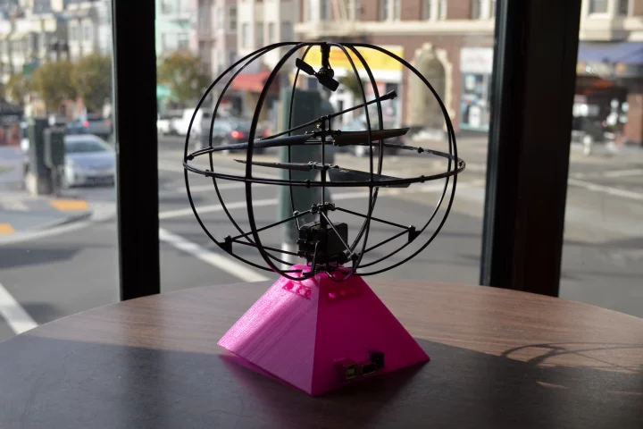 Following a successful funding campaign on Kickstarter, the Puzzlebox Orbit brain-controlled helicopter will shortly enter mass production