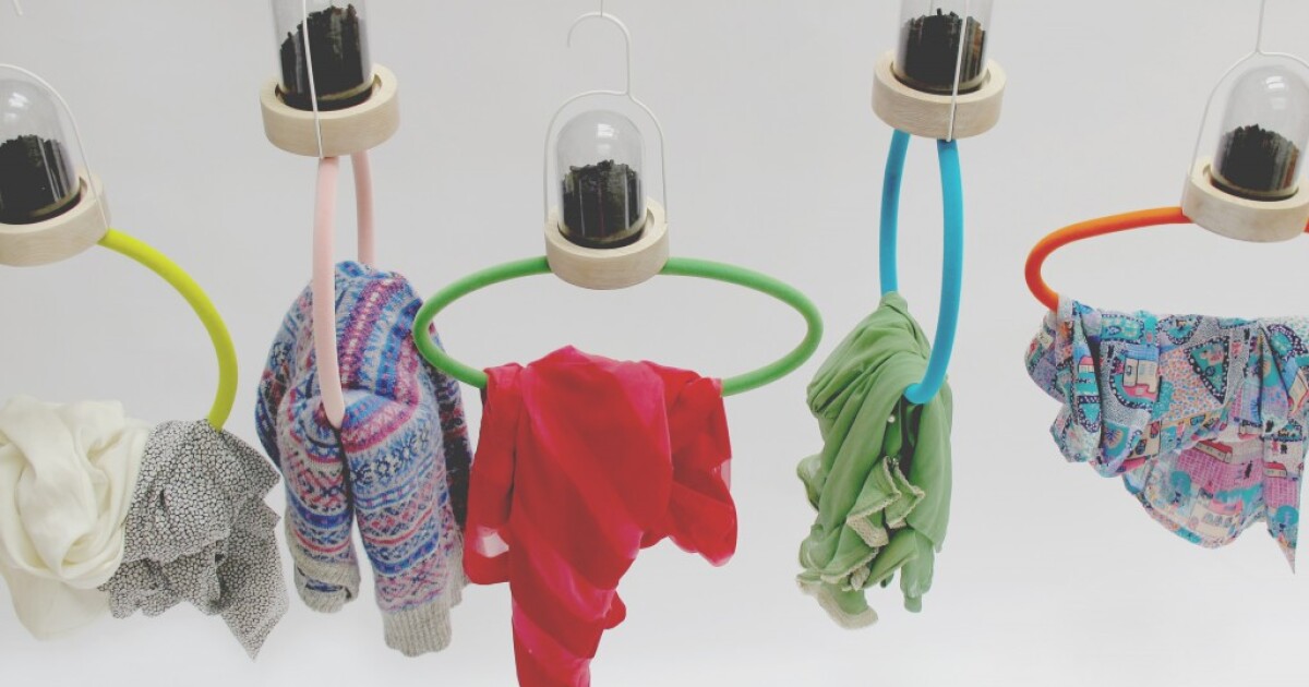 Bye Bye Laundry, hello charcoal clothes hangers