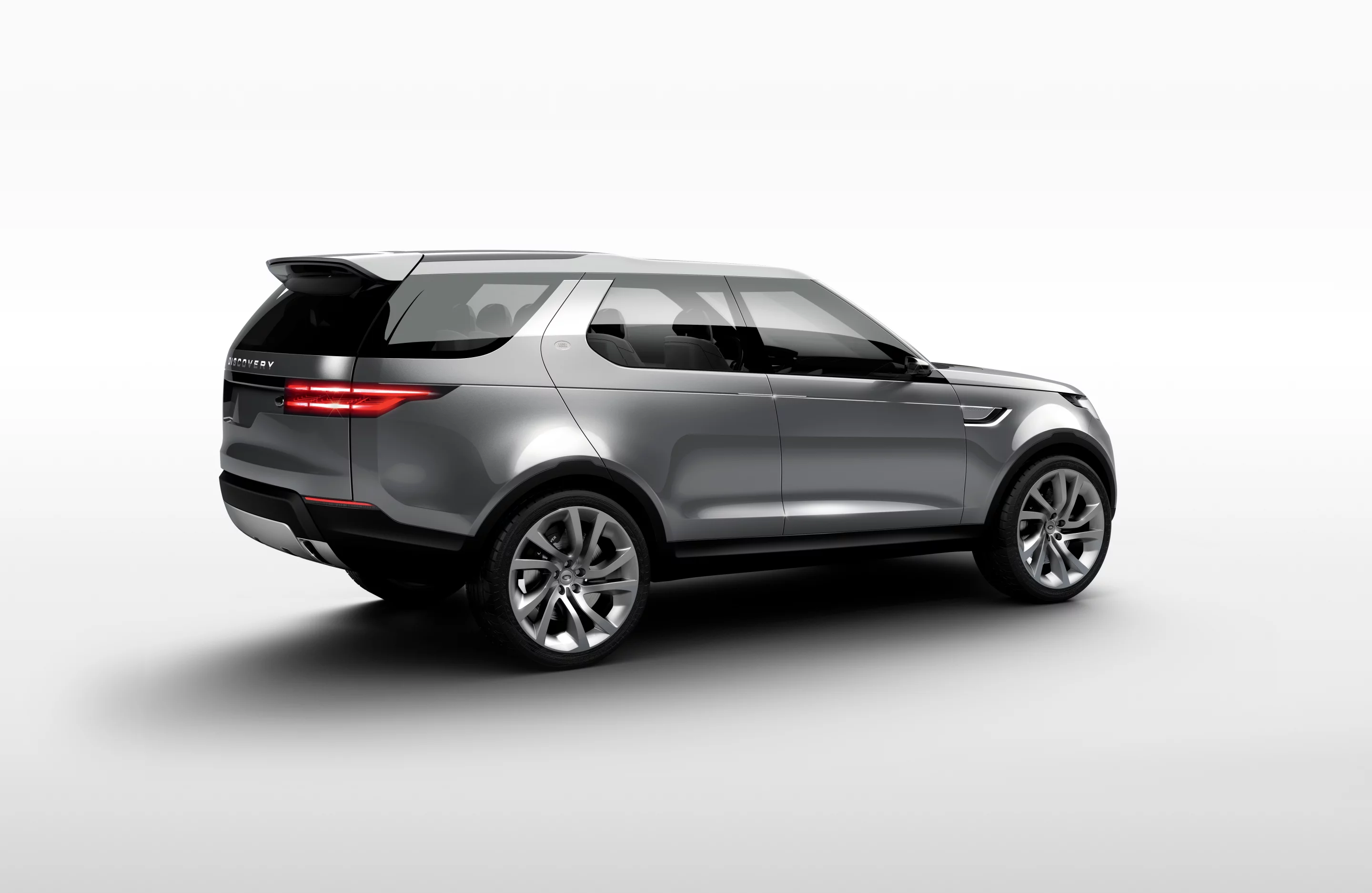 The Land Rover Discovery Vision concept has a high beltline