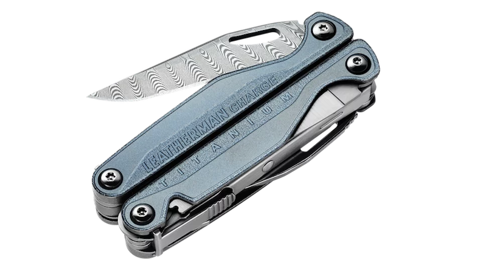 Leatherman's Charge+ TTI Damascus