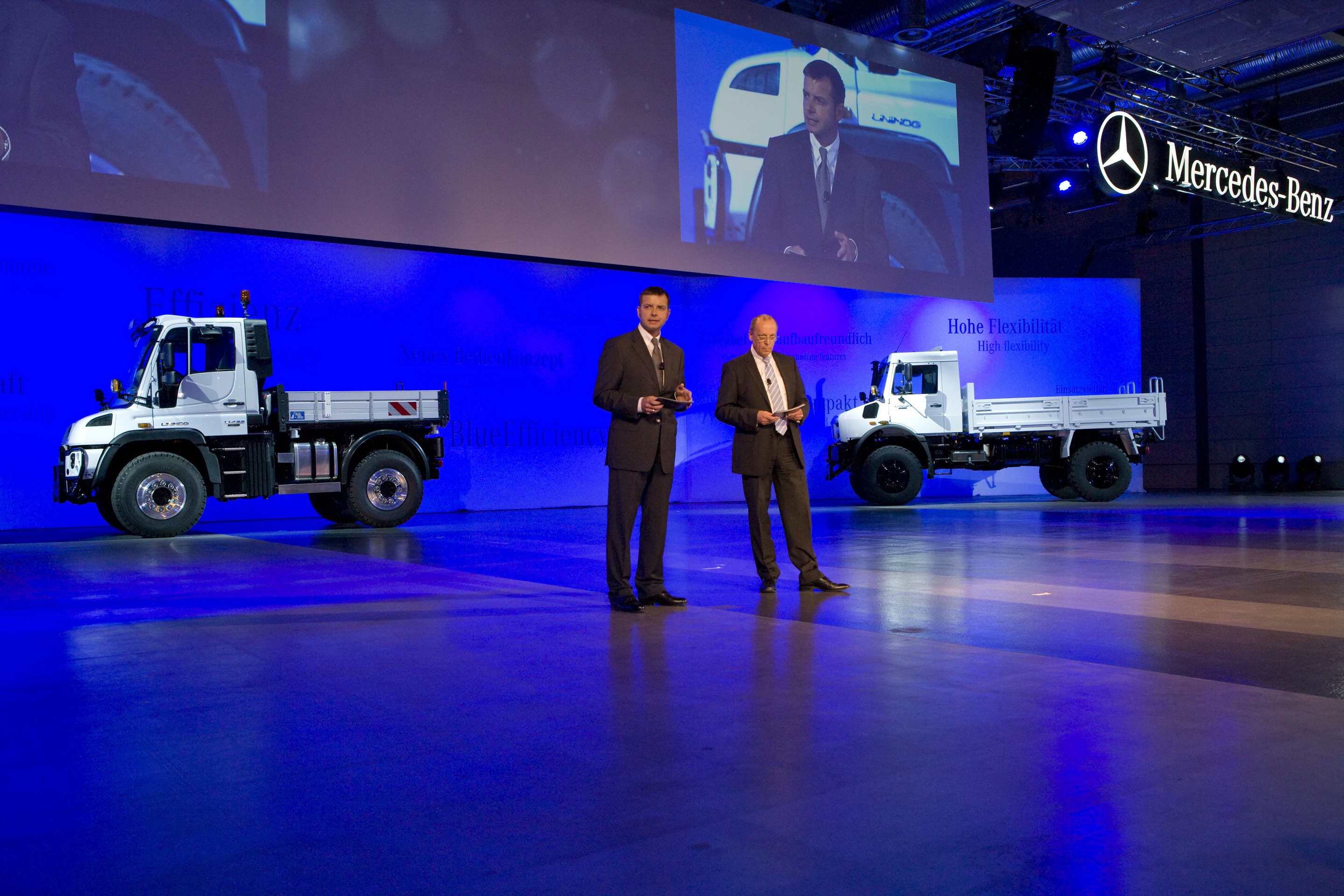 Mercedes-Benz Special Truck division's new assortment of Unimogs and updated Econic Euro VI