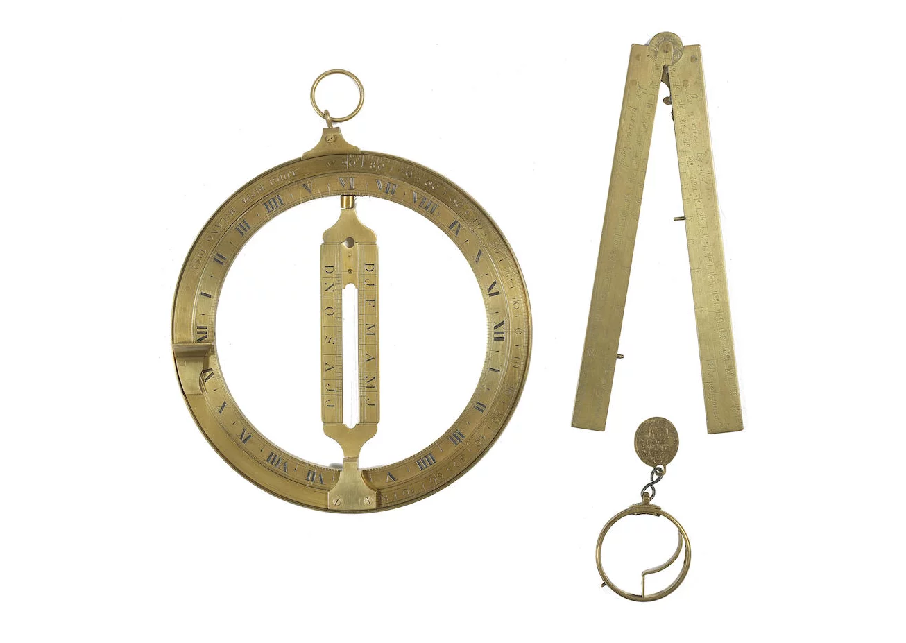 A sector and two ring dials