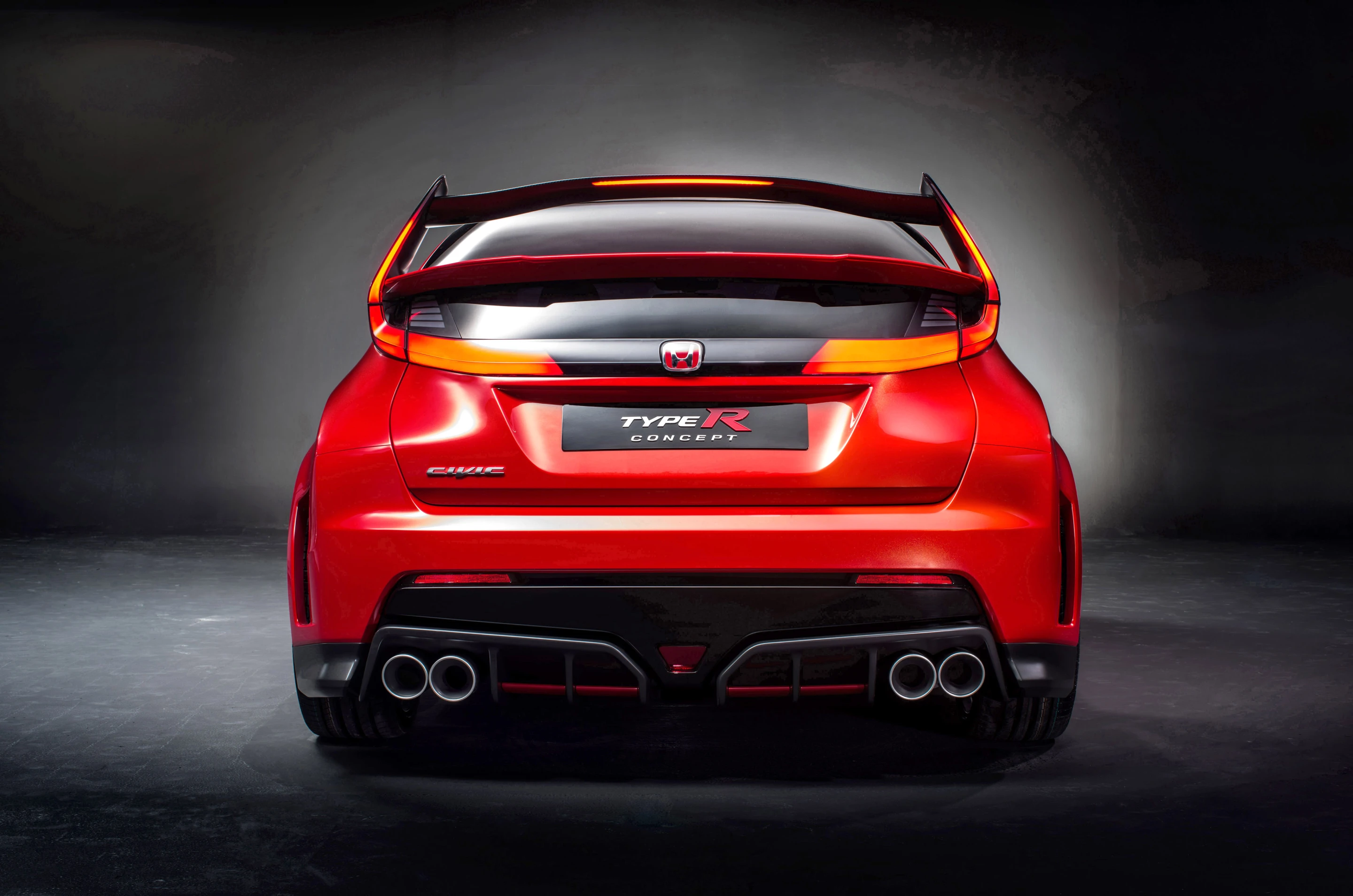 Track-inspired design features include a new shape and angle for the rear spoiler that provides additional downforce