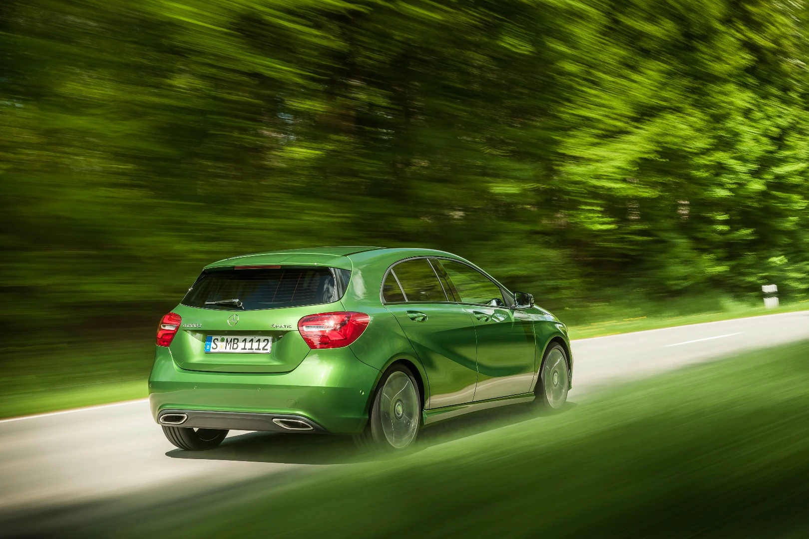 Mercedes is chasing the BMW 1 Series and Audi A3 with its new A-Class