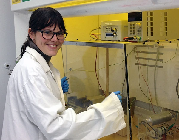 Lead scientist Martina Abrigo