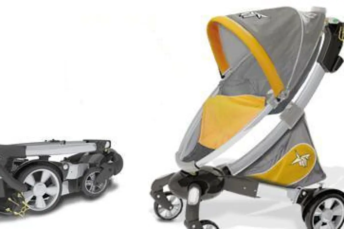 4 Moms Origami stroller is self-folding, has an in-built generator and an LCD display