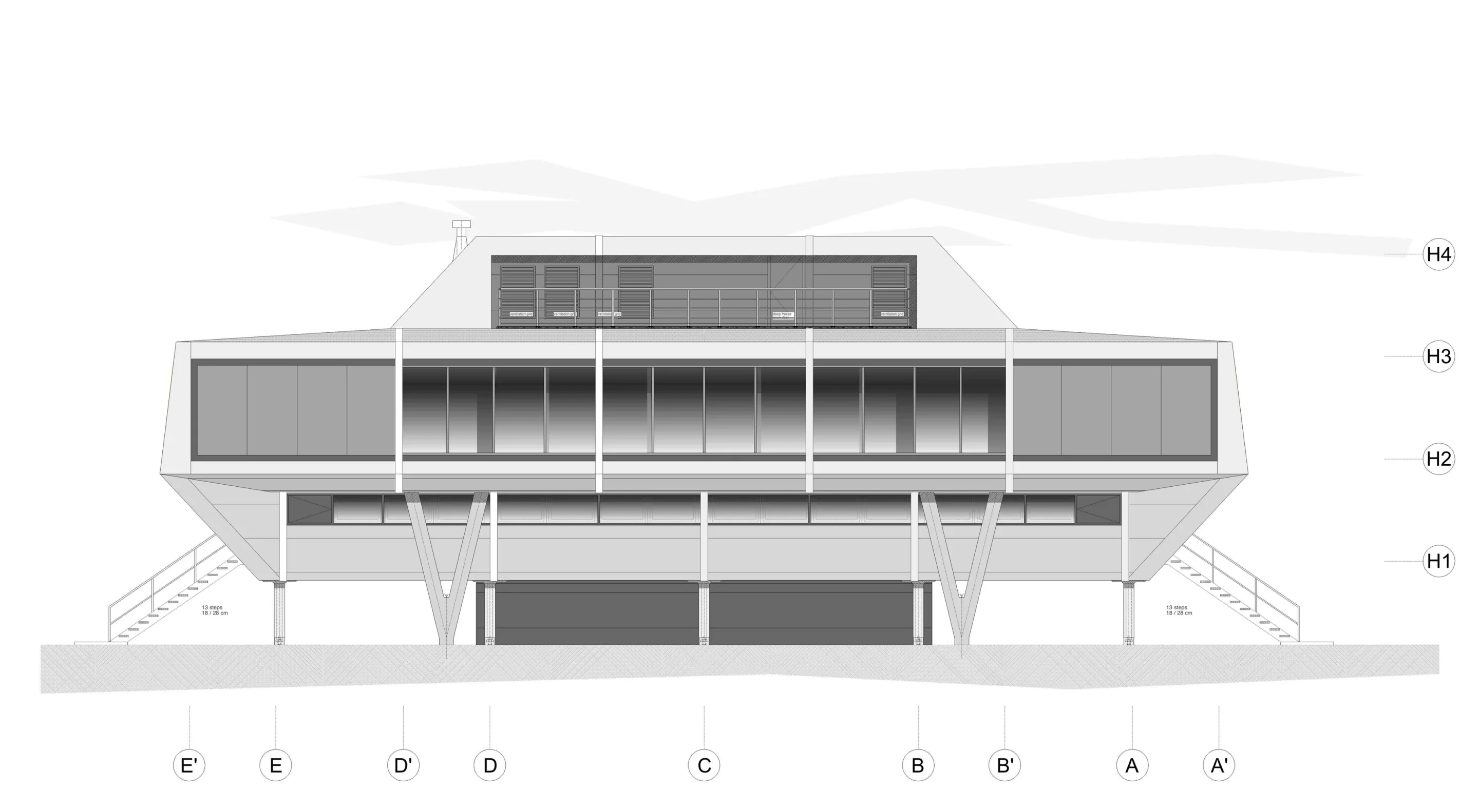 Architectural drawing (Image: bof artchitekten)