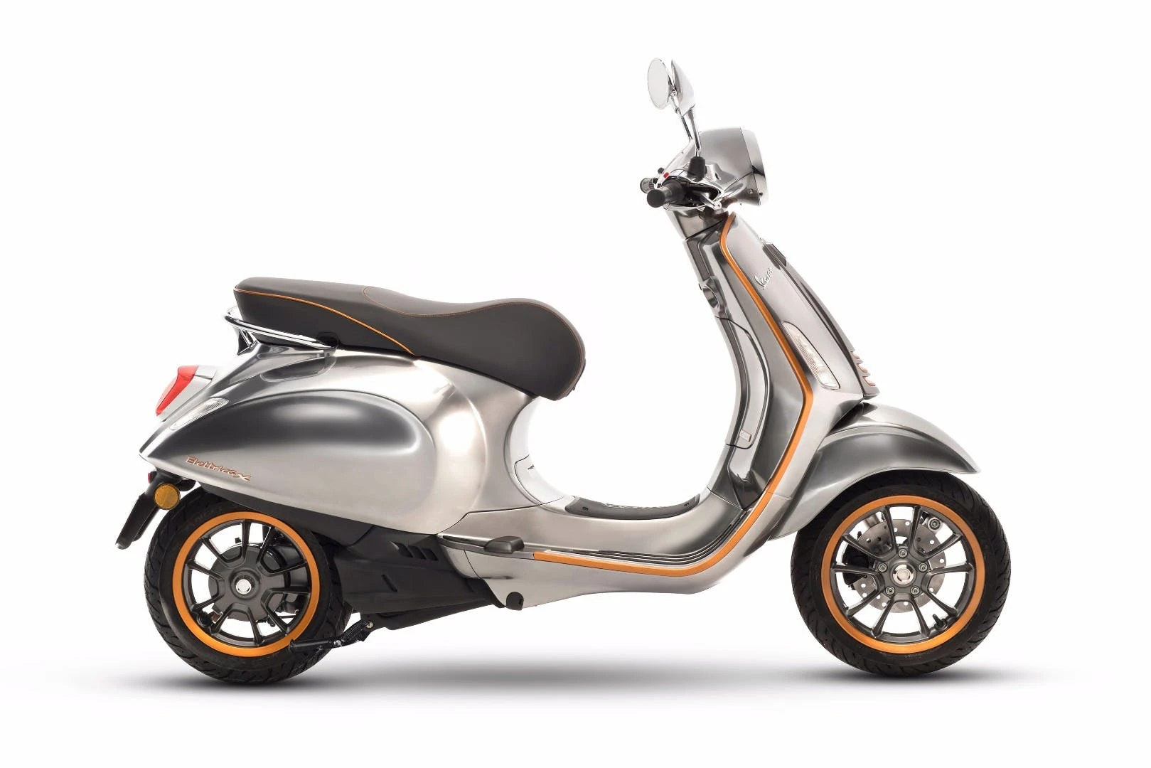 Piaggio says the Vespa Elettrica will cost similar to other high-end scooters in the Vespa range