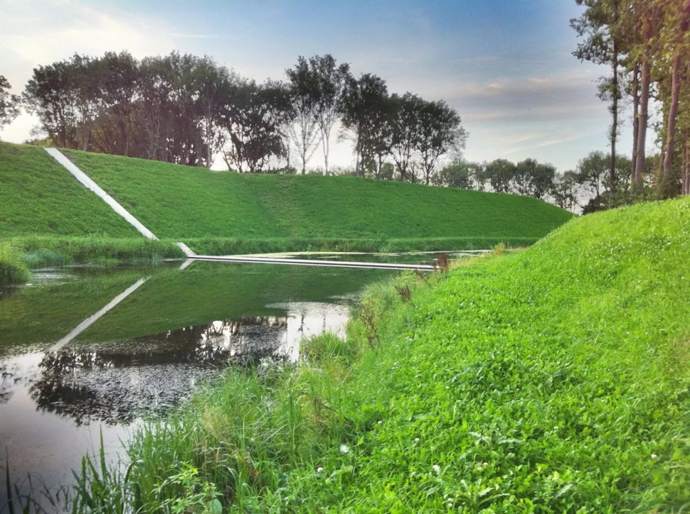 Public Facilities category winner: Moses Bridge, Halsteren, The Netherlands (Photo: RO&AD Architecten)