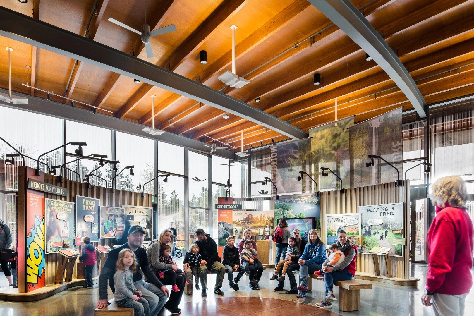 Oregon Zoo Education Center is located in Portland, Oregon