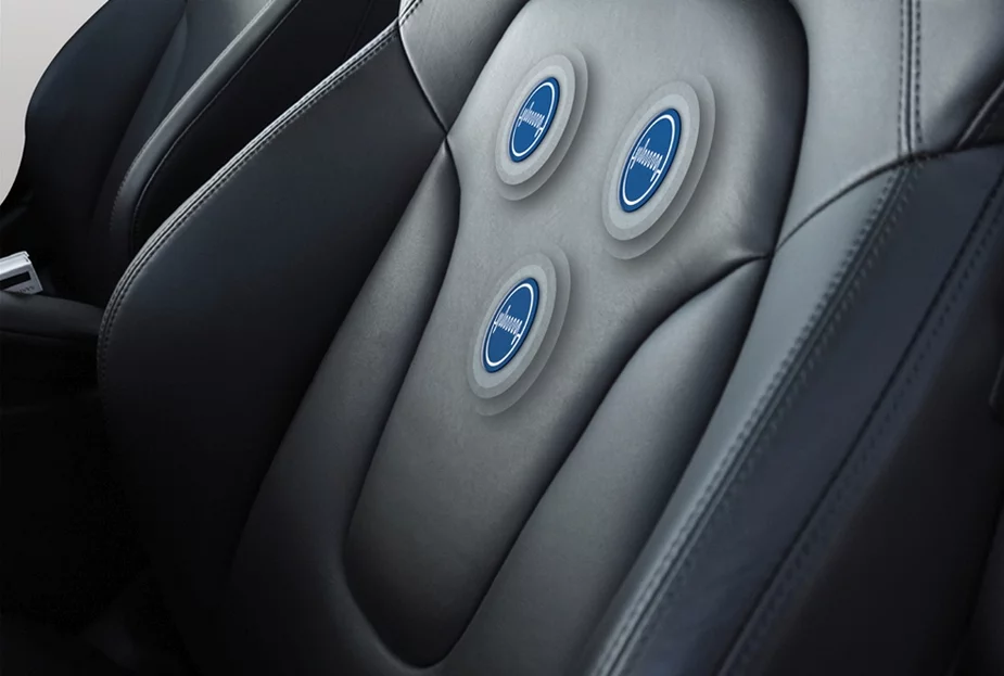 Sensors right in car seat textile could be used to monitor heart rate and detect when a driver is falling asleep